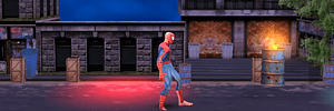 Spider Hero Street Fight